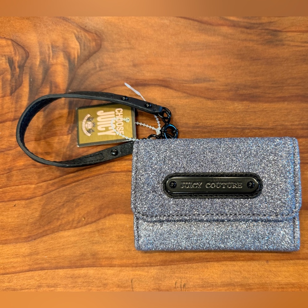 New Juicy Couture Stardust Glitter Wallet